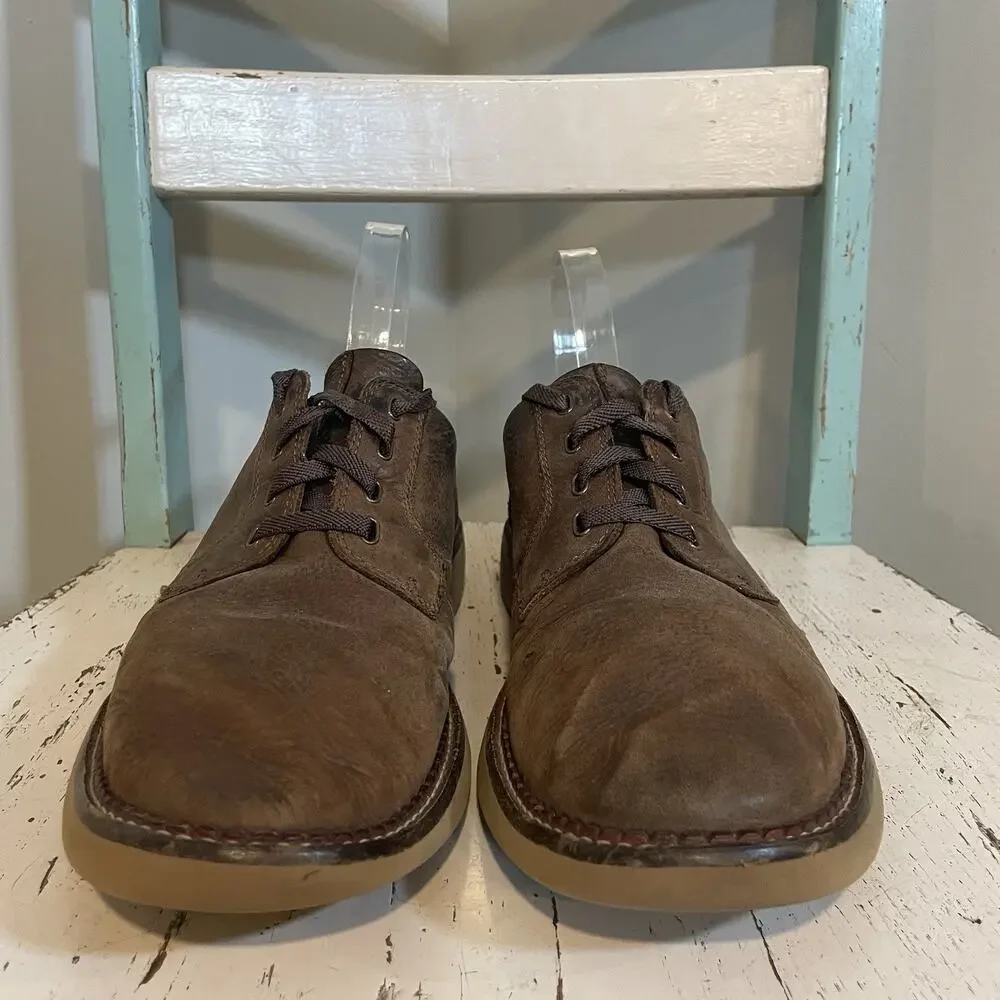 Sperry Top Sider Camden Oxford Brown Soft Leather‎ Mens 12 Lace Up Dress Shoes